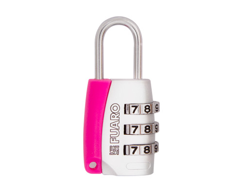 Замок Fuaro (Фуаро) кодовый PLZ-TRAVEL-2703P CODE (PLZ-27-03P) /блистер
