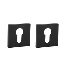 Накладка Ajax (Аякс) под цилиндр ET.K.JS51 (ET JS) BL-24 черный 