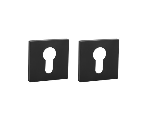 Накладка Ajax (Аякс) под цилиндр ET.K.JS51 (ET JS) BL-24 черный