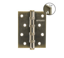 Петля Fuaro (Фуаро) универсальная HEAVY IN4400U AB (бронза) 100х75х3 мм 