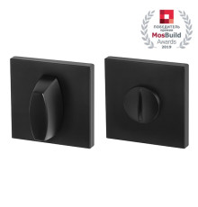 Ручка Armadillo (Армадилло) поворотная BK6.K.USS52 (WC-BOLT BK6 USS) BL-26 черный 