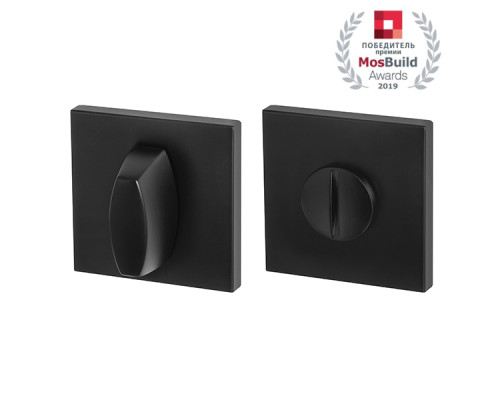 Ручка Armadillo (Армадилло) поворотная BK6.K.USS52 (WC-BOLT BK6 USS) BL-26 черный