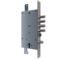 Замок Guardian (Гардиан) врезной двухсистемный ЗВ 25.12 Т с тягами, 5 кл. /123:209/ 