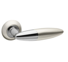 Ручка Fuaro (Фуаро) раздельная R.RM54.SOLO (SOLO RM) SN/CP-3 матовый никель/хром 