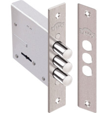 Замок Elbor (Эльбор) врезной сувальдный Кремень 1.04.07, 5 кл. /08958/ 