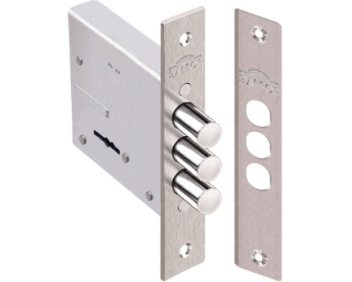 Замок Elbor (Эльбор) врезной сувальдный Кремень 1.04.07, 5 кл. /08958/