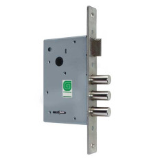 Замок Guardian (Гардиан) врезной сувальдный с защёлкой ЗВ 10.11, 4 кл. /128:3753/ 