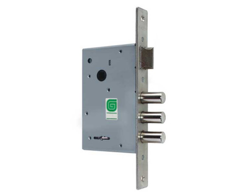 Замок Guardian (Гардиан) врезной сувальдный с защёлкой ЗВ 10.11, 4 кл. /128:3753/