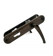 Ручка дверная Absolyute (Абсолют) на планке РФ1-85/07А (медь антик) 