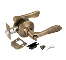 Ручка Punto (Пунто) защелка DK633 MAB-BK (6033 MAB-B) (фик.) мат.бронза 