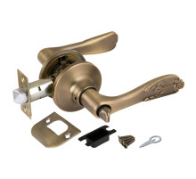 Ручка Punto (Пунто) защелка DK633 MAB-BK (6033 MAB-B) (фик.) мат.бронза 