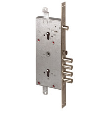 Корпус Cisa (Чиза) врезного двухцилиндрового замка с задвижкой и защёлкой 56.786.48 (тех. упаковка) 