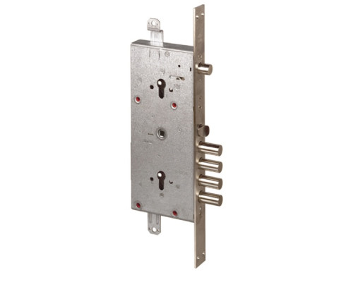 Корпус Cisa (Чиза) врезного двухцилиндрового замка с задвижкой и защёлкой 56.786.48 (тех. упаковка)