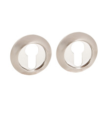 Накладка Fuaro (Фуаро) под цилиндр ET.R.RM54 (ET RM) SN/CP-3 матовый никель/хром 