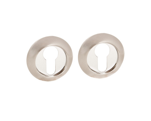 Накладка Fuaro (Фуаро) под цилиндр ET.R.RM54 (ET RM) SN/CP-3 матовый никель/хром