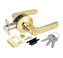 Ручка Punto (Пунто) защелка DK626 PB-ET (6026 PB-E) (кл./фик.) золото 