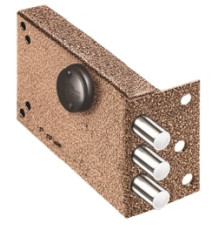 Замок Elbor (Эльбор) накладной Лазурит 1.02.51.МА никель, сув., 3 риг., медный антик /39360/ 