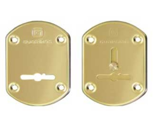 Накладки Guardian (Гардиан) сувальдные &quot &quot латунь ГЛ 21 /пара/, объемная /123:471/