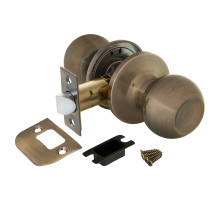 Ручка Punto (Пунто) защелка DK672 AB-PS (6072 AB-P) (без фик.) бронза 