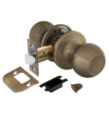 Ручка Punto (Пунто) защелка DK672 AB-PS (6072 AB-P) (без фик.) бронза 