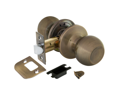 Ручка Punto (Пунто) защелка DK672 AB-PS (6072 AB-P) (без фик.) бронза