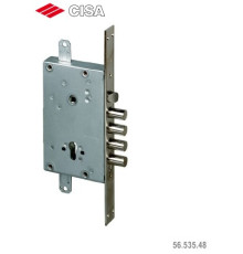 Корпус Cisa (Чиза) врезного замка с защёлкой REVOLUTION PRO 56.535.48 (тех. упаковка) 