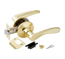 Ручка Punto (Пунто) защелка DK620 PB-PS (6020 PB-P) (без фик.) золото 