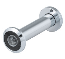 Глазок Fuaro (Фуаро) дверной, оптика пластик DV 4/130-70/Z (VIEWER 4 DVZ) CP хром 