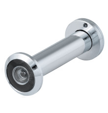 Глазок Fuaro (Фуаро) дверной, оптика пластик DV 4/130-70/Z (VIEWER 4 DVZ) CP хром 