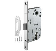 Корпус Fuaro (Фуаро) врезного замка c защёлкой PLASTP85C-50 (P85C-50) CP хром 