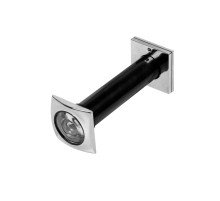 Глазок Ajax (Аякс) дверной, оптика пластик DVK-4/70-130 CP хром 