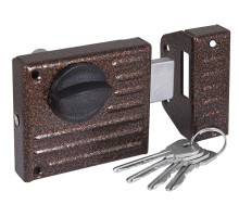 Замок Zenit (Зенит) накладной ЗН1-2.1 медь 