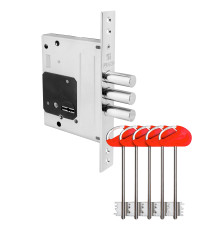 Замок Fuaro (Фуаро) врезной сувальдный MDV25/S-60.00.3R16 5key (5 ключей) 