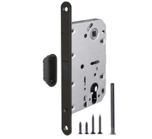 Корпус Fuaro (Фуаро) врезного замка MAGNM85C-50 (M85C-50) BL черный 