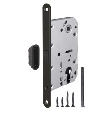 Корпус Fuaro (Фуаро) врезного замка MAGNM85C-50 (M85C-50) BL черный 
