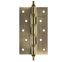 Петля Fuaro (Фуаро) универсальная IN5400UA-BL AB (4BB/A/BL 125x75x2,5) бронза БЛИСТЕР 