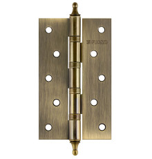 Петля Fuaro (Фуаро) универсальная IN5400UA-BL AB (4BB/A/BL 125x75x2,5) бронза БЛИСТЕР 