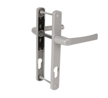 Ручка Punto (Пунто) на планке HANDLE.85.25.67-75 RAL 9006 серый 