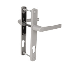 Ручка Punto (Пунто) на планке HANDLE.85.25.67-75 RAL 9006 серый 