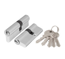 Цилиндровый Ajax (Аякс) механизм (AZ100/60) AZ1000Key60 (25+10+25) CP хром 