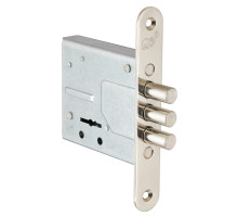 Замок Sam (Сам) врезной сувальдный ЗВ8-8У/13 (без отв. планки), 3 кл. /76300/ 