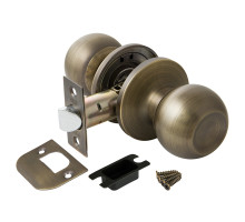 Ручка Punto (Пунто) защелка DK672 MAB-PS (6072 MAB-P) (без фик.) мат. бронза 