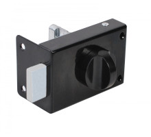 Замок Omega (Омега) накладной цилиндровый ЗН1 черный 