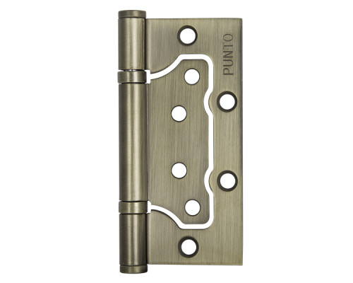 Петля Punto (Пунто) универсальная без врезки IN4200W WAB (200-2B 100x2,5) мат. бронза