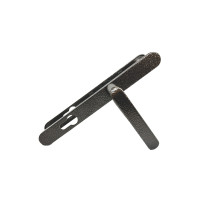 Ручка дверная Absolyute (Абсолют) на планке РФ1-85А/25 (85 мм) медь антик 