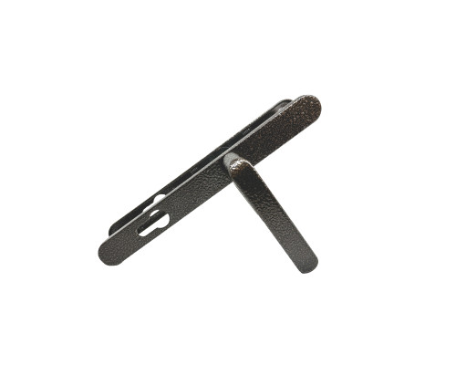 Ручка дверная Absolyute (Абсолют) на планке РФ1-85А/25 (85 мм) медь антик