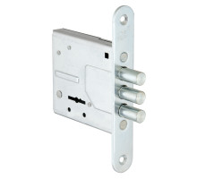 Замок Sam (Сам) врезной сувальдный ЗВ8-4С/1 (без отв. планки), 3 кл. /76601/ 