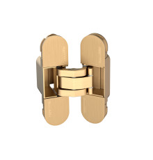 Петля Armadillo (Армадилло) скрытой установки U3D2000.TG FSG флор. золото 