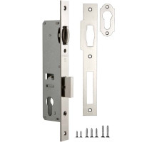 Корпус Fuaro (Фуаро) узкопрофильного замка с роликовой защелкой PROF155-30 (155-30) CP хром 