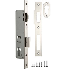 Корпус Fuaro (Фуаро) узкопрофильного замка с роликовой защелкой PROF155-30 (155-30) CP хром 